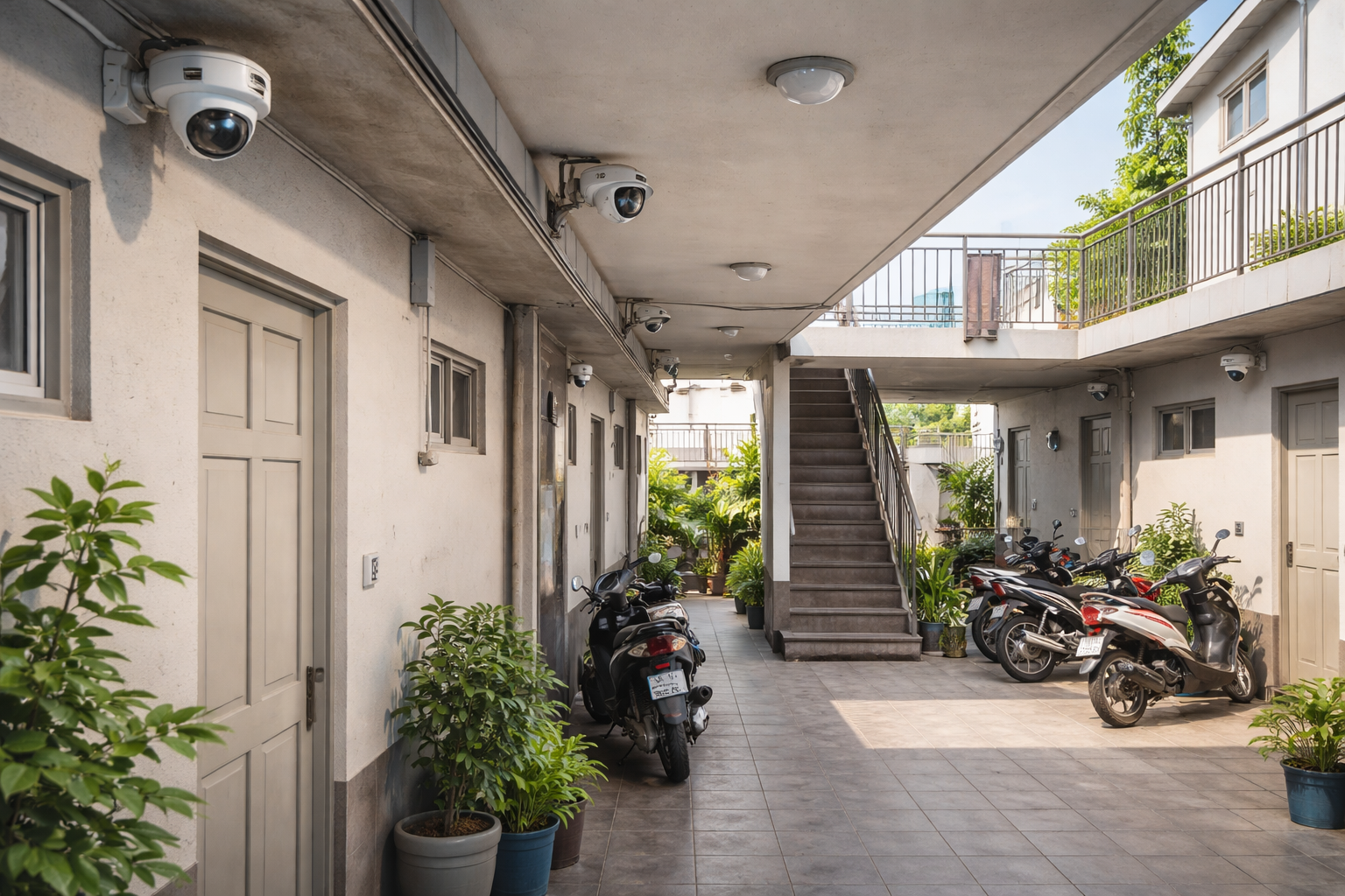 lắp camera cho nhà trọ tại Lâm Đồng - Những khu vực quan trọng cần lắp camera trong nhà trọ