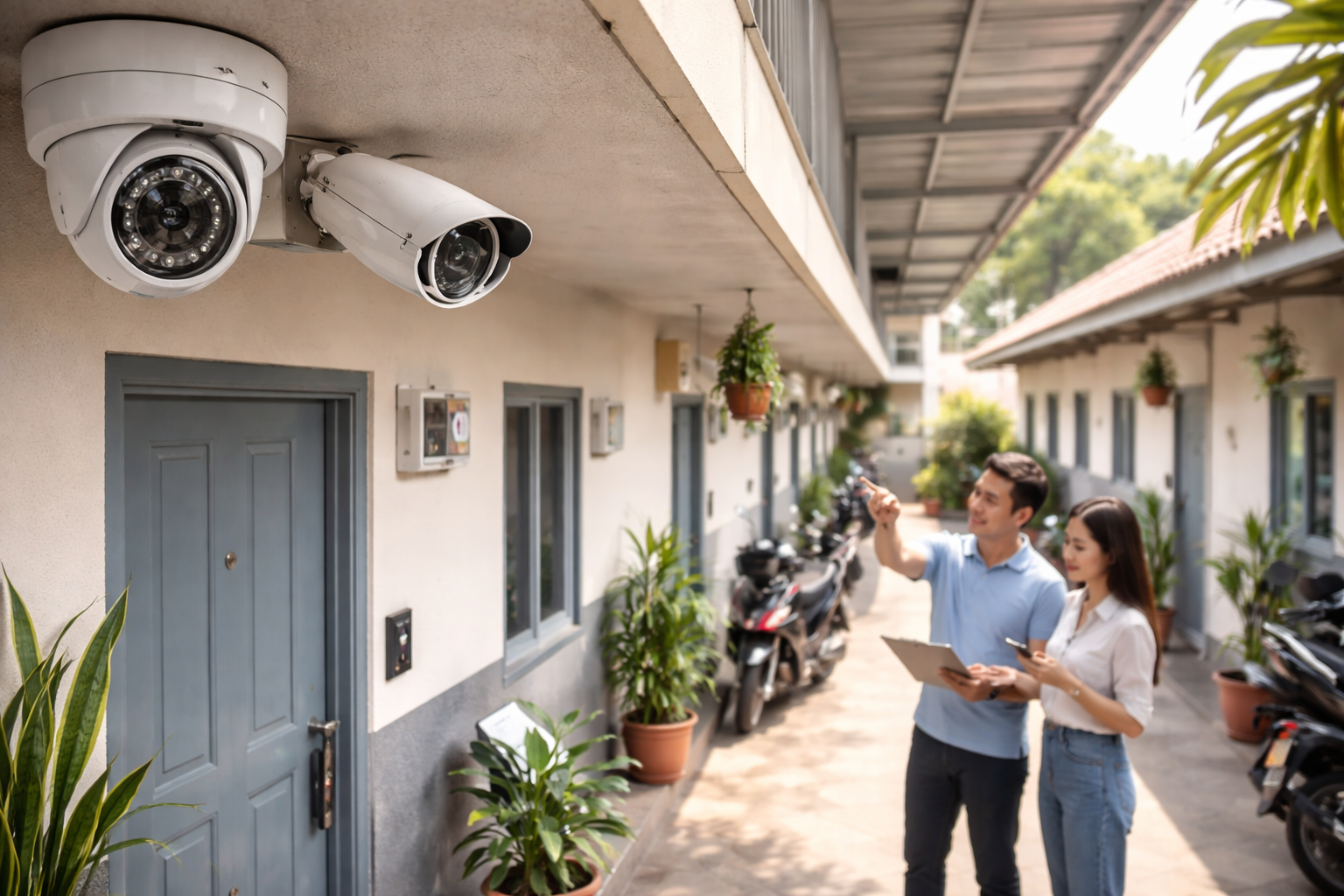 lắp camera cho nhà trọ tại Lâm Đồng - Các loại camera phù hợp để lắp cho khu nhà trọ