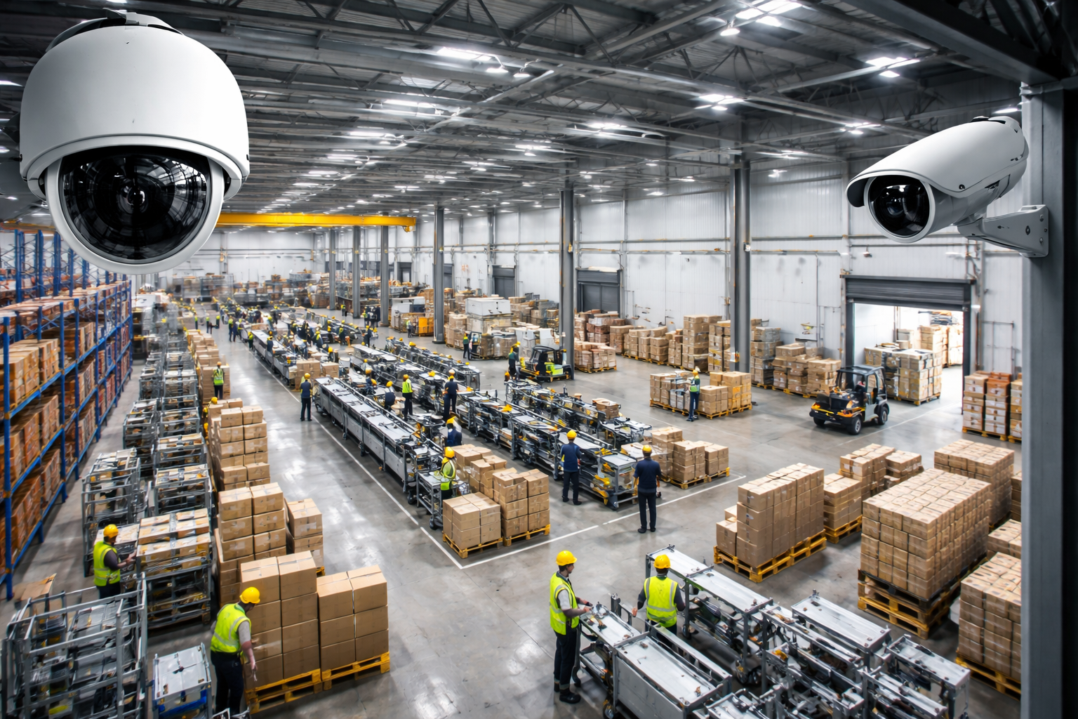 lắp camera cho nhà xưởng tại Lâm Đồng - Những khu vực quan trọng cần lắp camera trong nhà xưởng