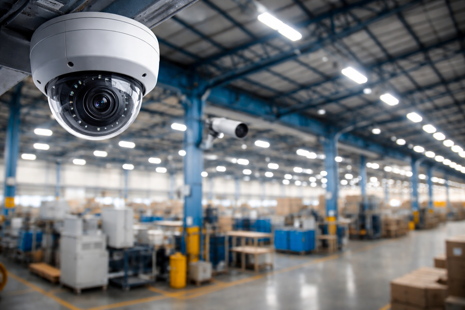 lắp camera cho nhà xưởng tại Lâm Đồng - Các loại camera phù hợp để lắp cho nhà xưởng hiện nay