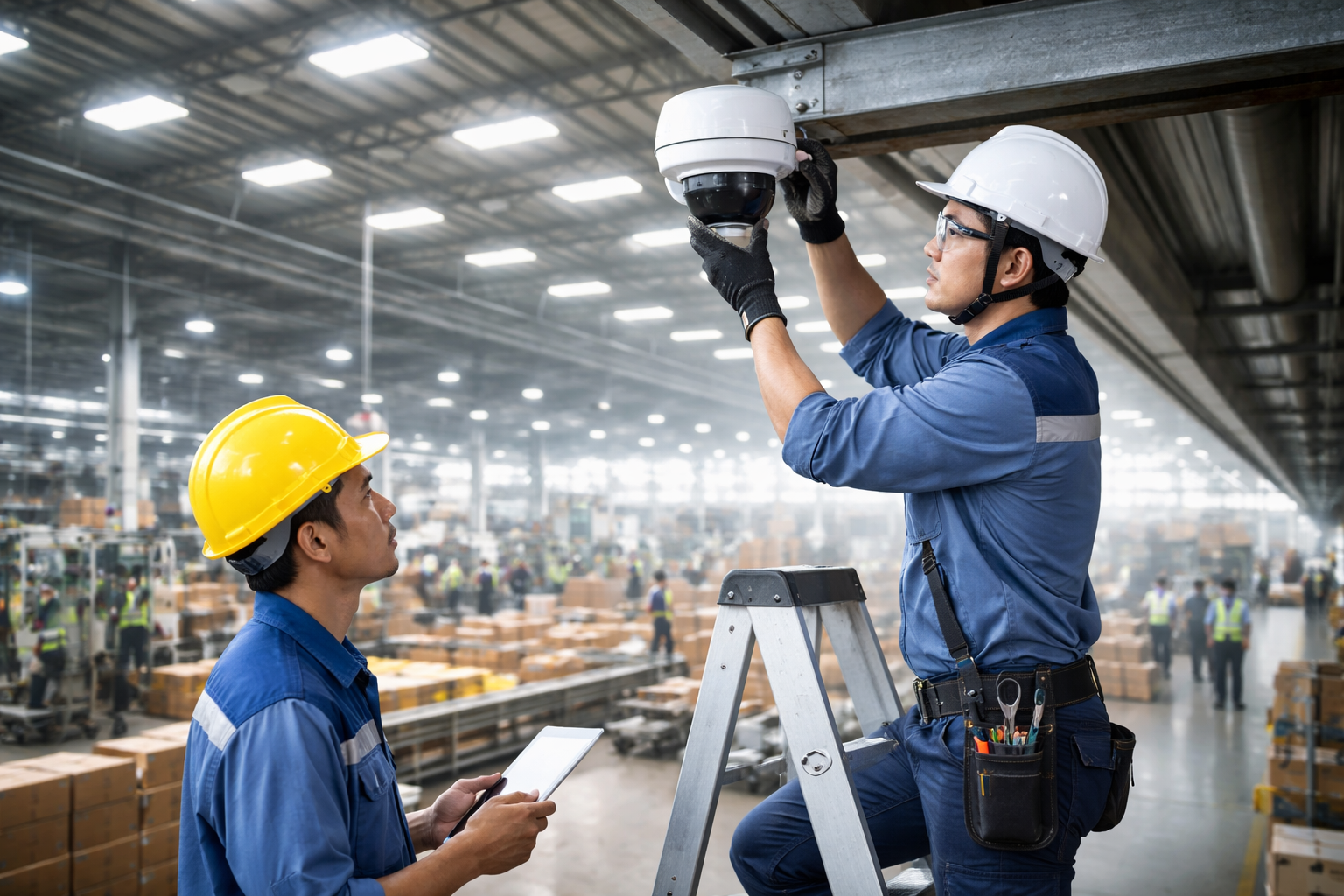 lắp camera cho nhà xưởng tại Lâm Đồng - Quy trình lắp camera cho nhà xưởng tại Lâm Đồng chuyên nghiệp