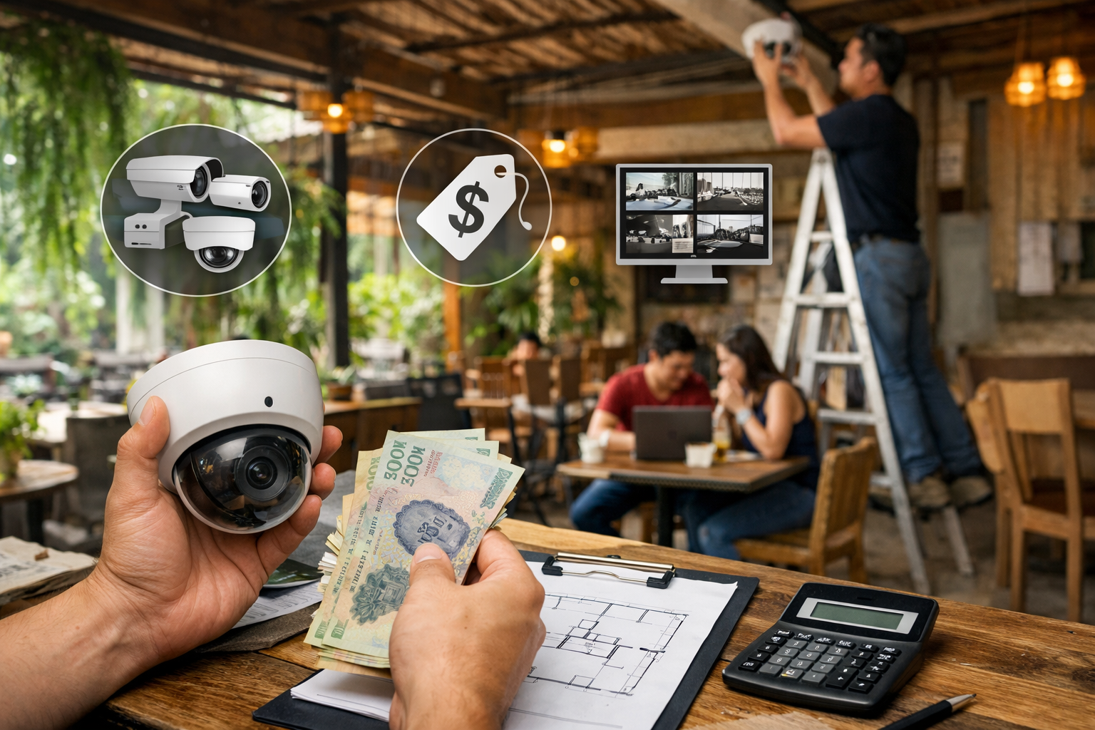 lắp camera cho quán cafe tại Lâm Đồng - Chi phí lắp camera cho quán cafe tại Lâm Đồng phụ thuộc vào những yếu tố nào?