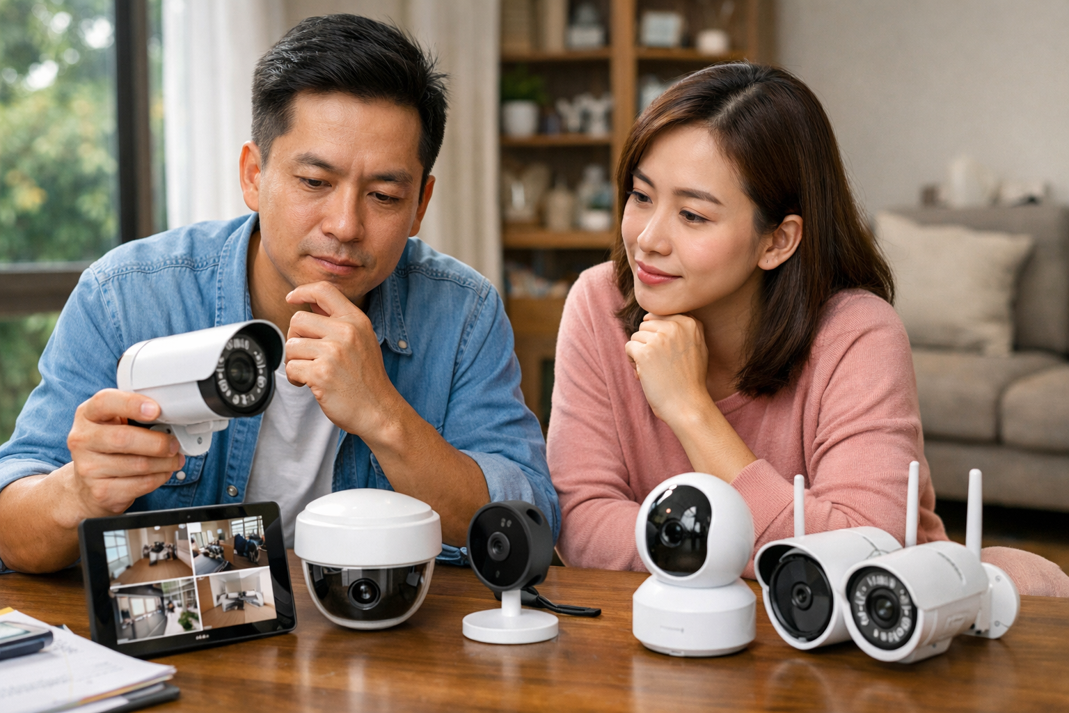 lắp camera an ninh cho gia đình tại Lâm Đồng - Kinh nghiệm chọn camera an ninh phù hợp cho gia đình