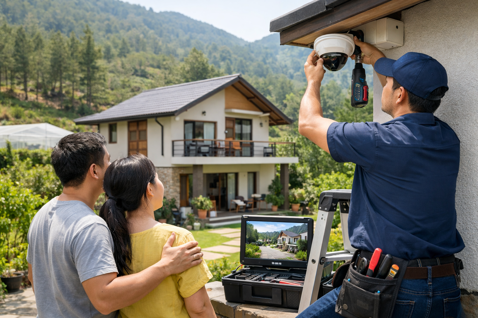 lắp camera an ninh cho gia đình tại Lâm Đồng - Quy trình lắp camera an ninh cho gia đình tại Lâm Đồng