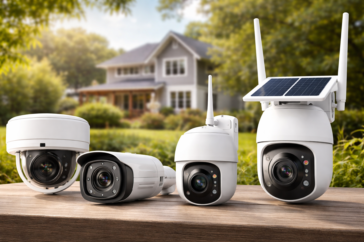 lắp camera giám sát từ xa tại Lâm Đồng - Các loại camera giám sát từ xa phổ biến hiện nay