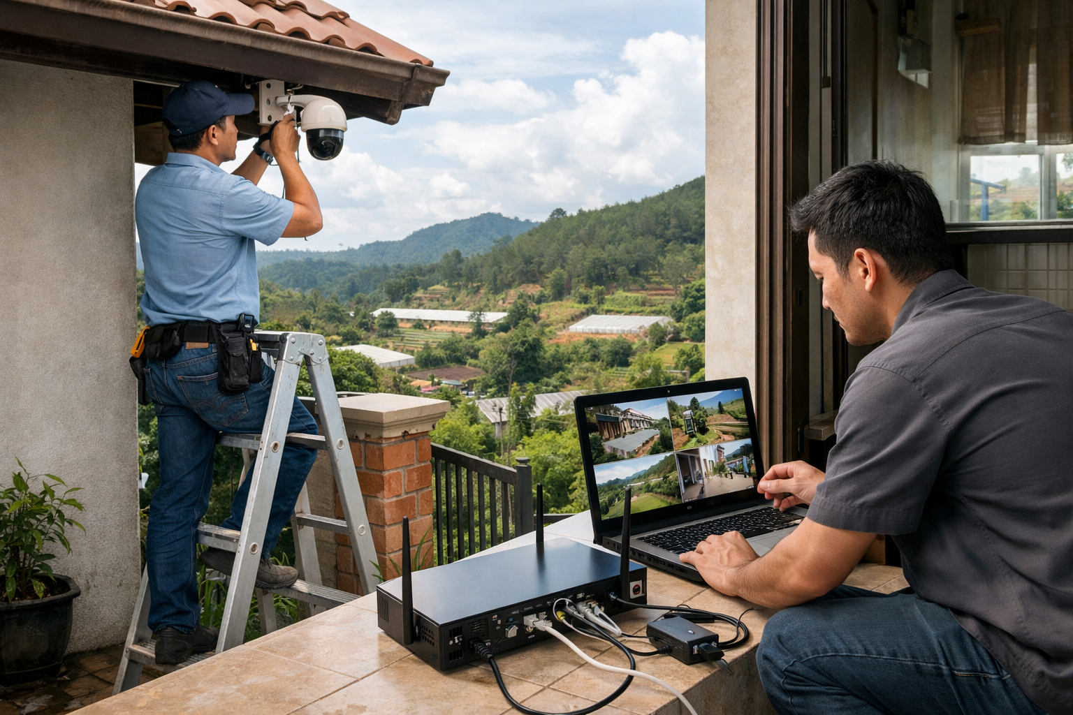 lắp camera giám sát từ xa tại Lâm Đồng - Quy trình lắp camera giám sát từ xa tại Lâm Đồng chuyên nghiệp