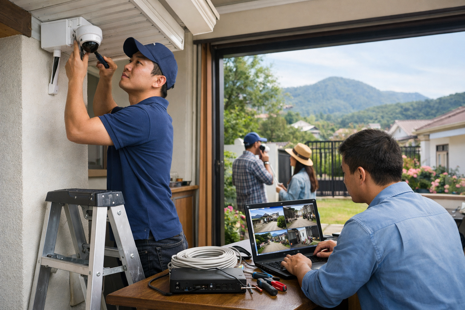 lắp camera trọn gói tại Lâm Đồng - Quy trình lắp camera trọn gói chuyên nghiệp tại Lâm Đồng