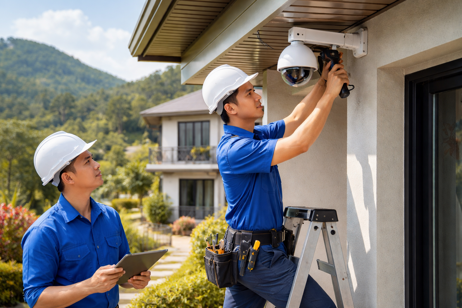 lắp đặt camera giám sát tại Lâm Đồng - Quy trình lắp đặt camera giám sát tại Lâm Đồng chuyên nghiệp