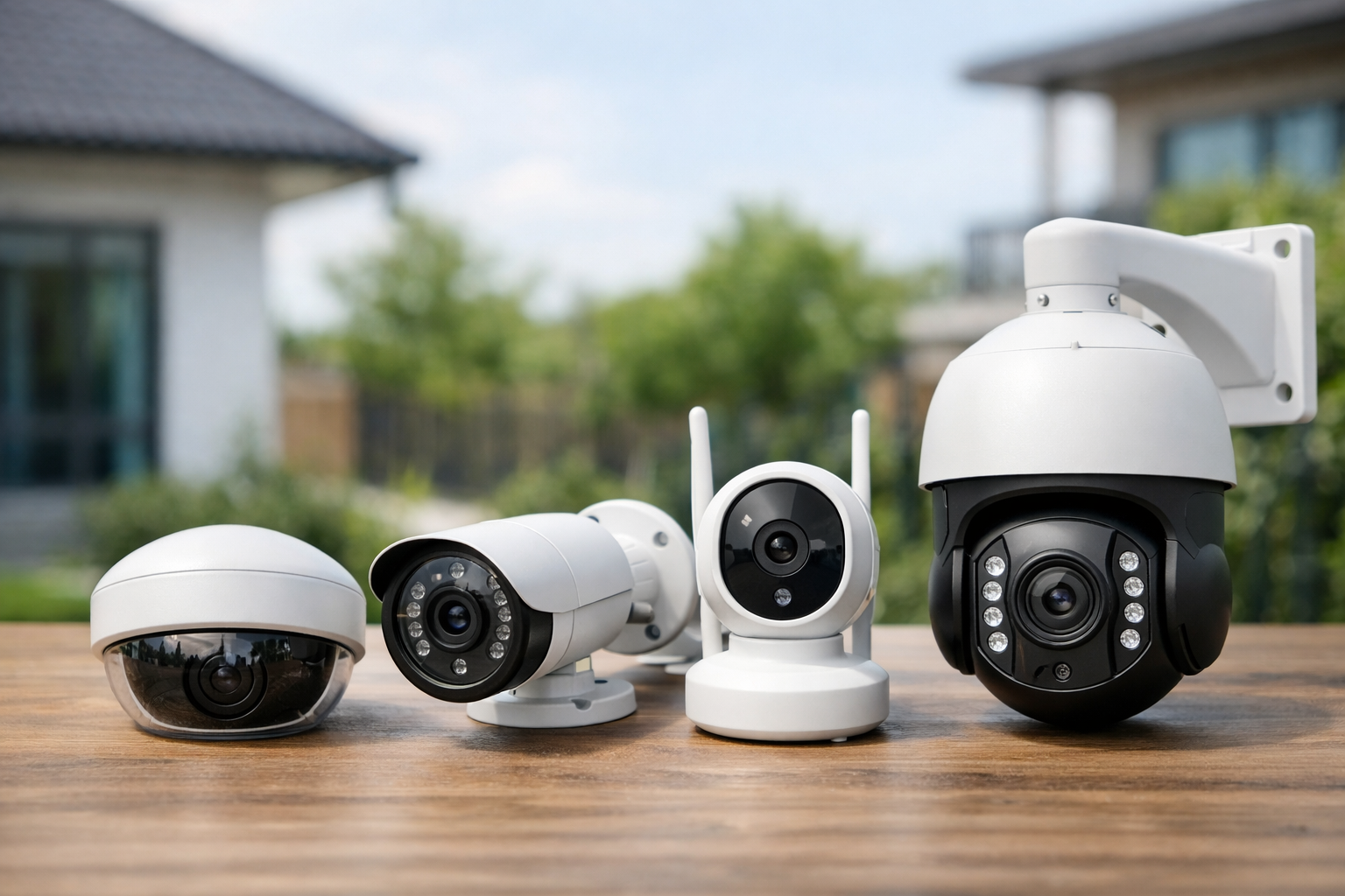 dịch vụ lắp camera tại Lâm Đồng - Các loại camera an ninh phổ biến hiện nay