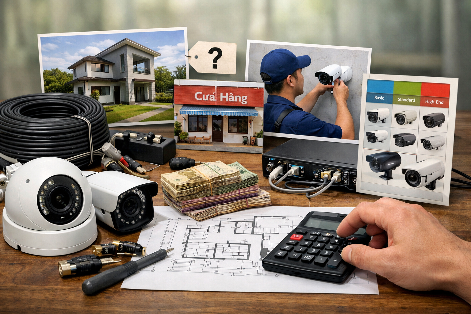 dịch vụ lắp camera tại Lâm Đồng - Giá lắp camera tại Lâm Đồng phụ thuộc vào những yếu tố nào?