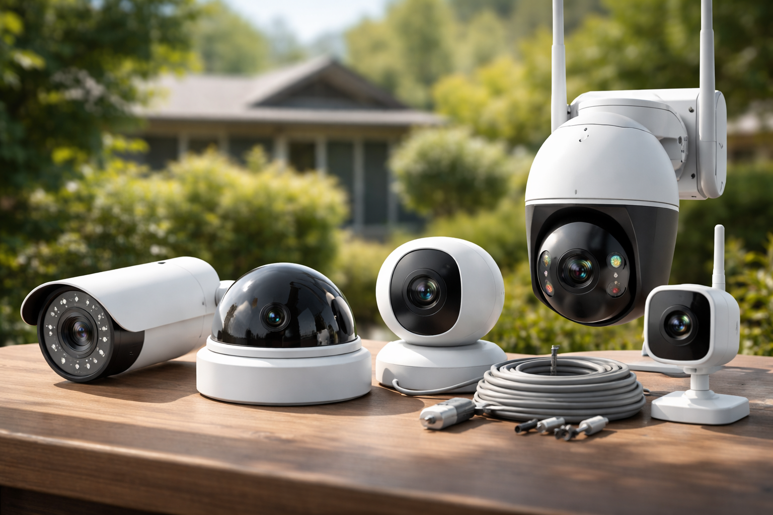 lắp camera an ninh tại Lâm Đồng - Các loại camera an ninh phổ biến hiện nay