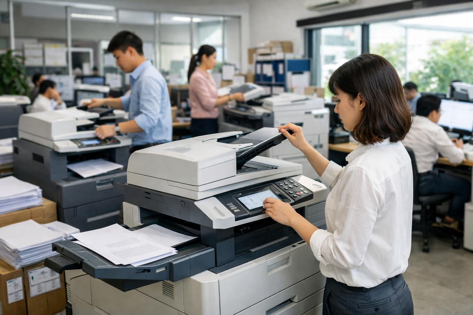 Cho thuê máy photocopy Tuy Phong Lâm Đồng: Báo giá, kinh nghiệm chọn máy và cách tối ưu chi phí