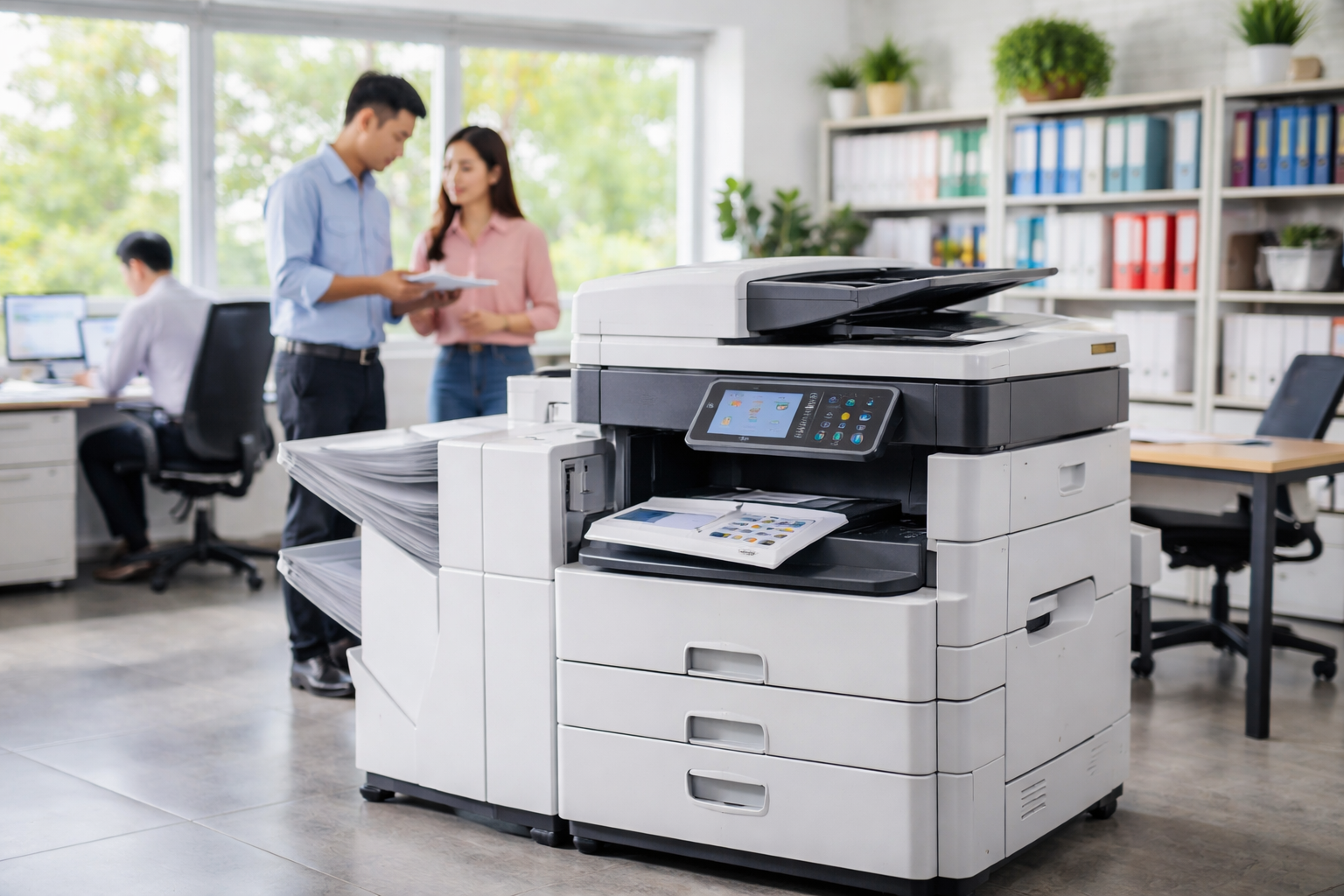 Cho thuê máy photocopy Liên Hương Lâm Đồng: giải pháp tiết kiệm, ổn định cho văn phòng và cơ sở dịch vụ