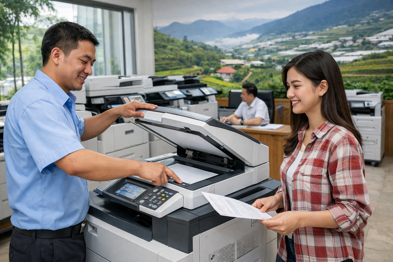 Giá cho thuê máy photocopy Ka Đô Lâm Đồng – Cập nhật chi tiết