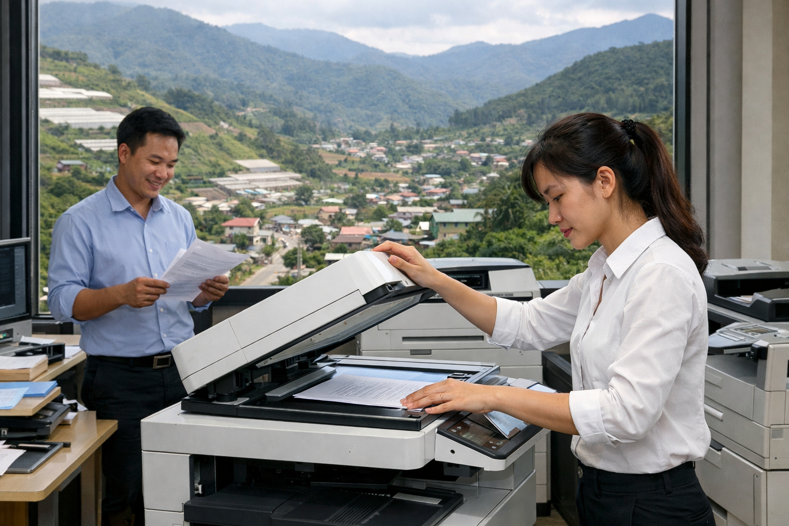 Cho thuê máy photocopy Nam Dong Lâm Đồng – Giải pháp tiết kiệm và linh hoạt cho doanh nghiệp địa phương