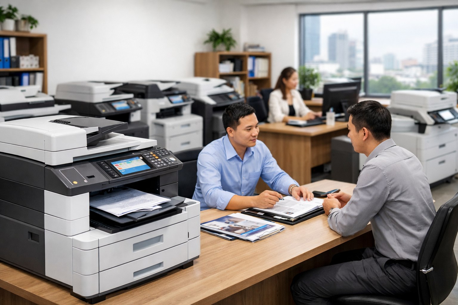 Thuê Máy Photocopy Uy Tín Hồng Sơn - Dịch Vụ Chất Lượng Cao