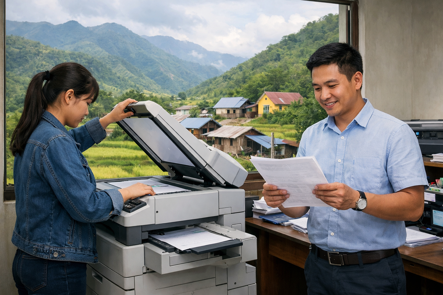 Địa chỉ thuê máy photocopy Đam Rông 2 – Dịch vụ chất lượng, giá tốt