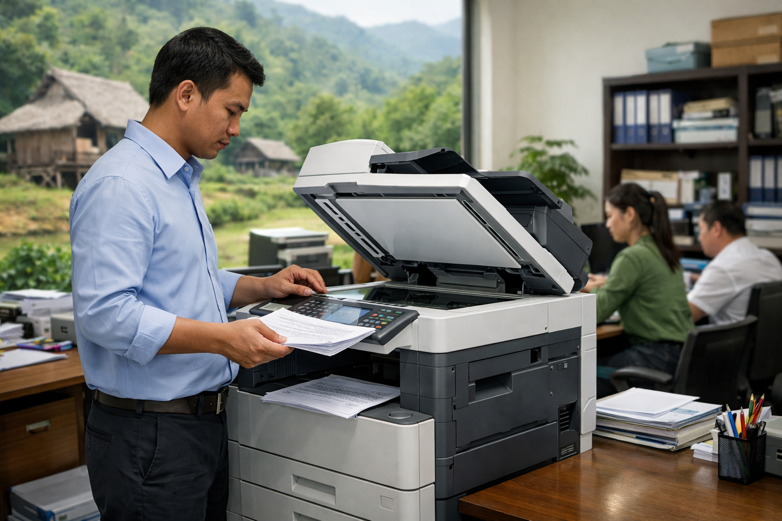 Thuê máy photocopy Đam Rông 2: Giá cả và Lợi ích khi lựa chọn