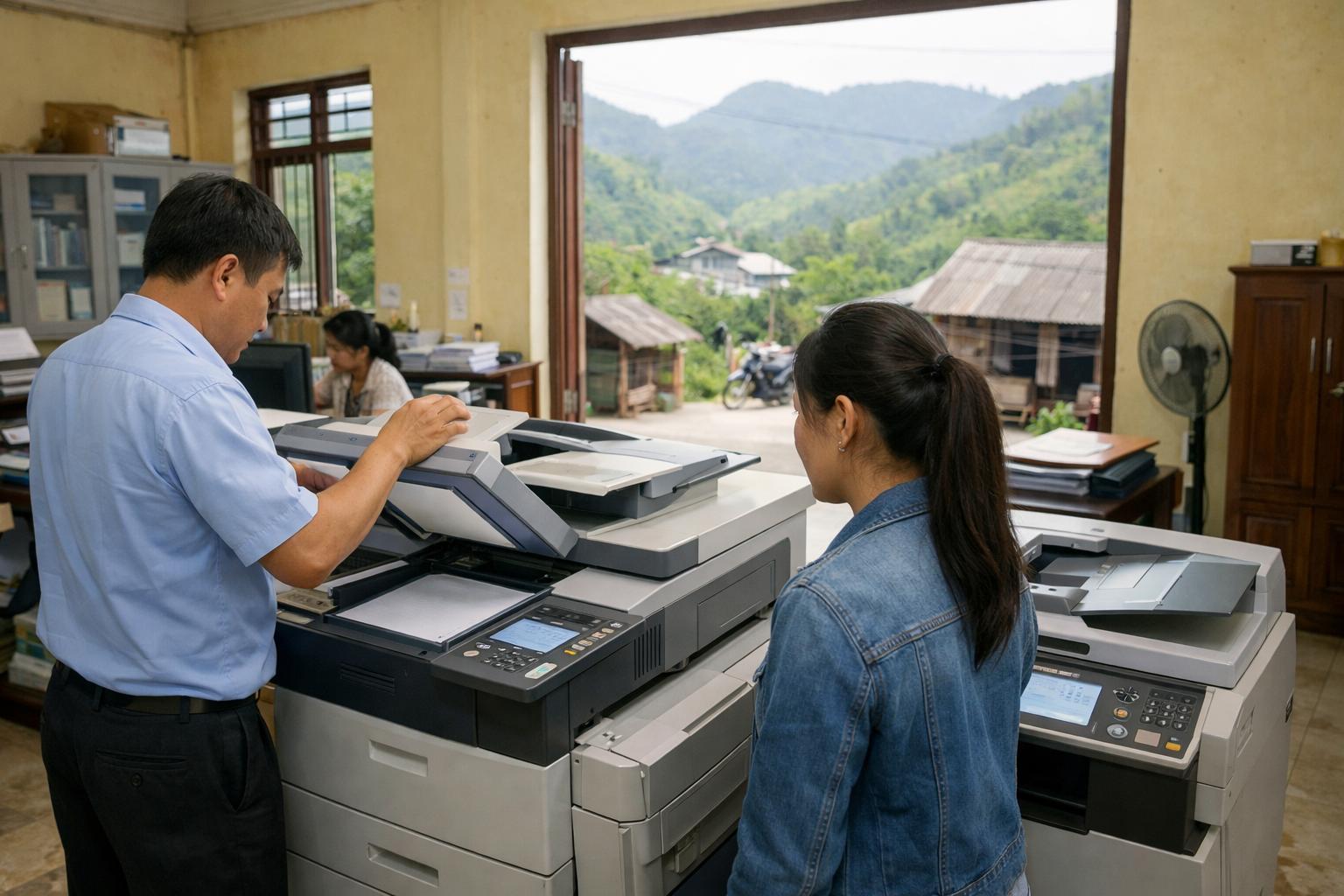 Giá thuê máy photocopy Đam Rông 2 – Tìm hiểu bảng giá chi tiết