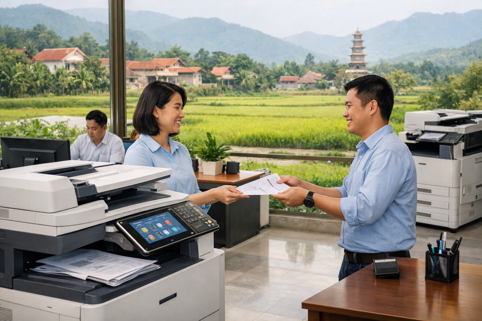 Giá thuê máy photocopy Phúc Thọ Lâm Hà – Cập nhật mới nhất