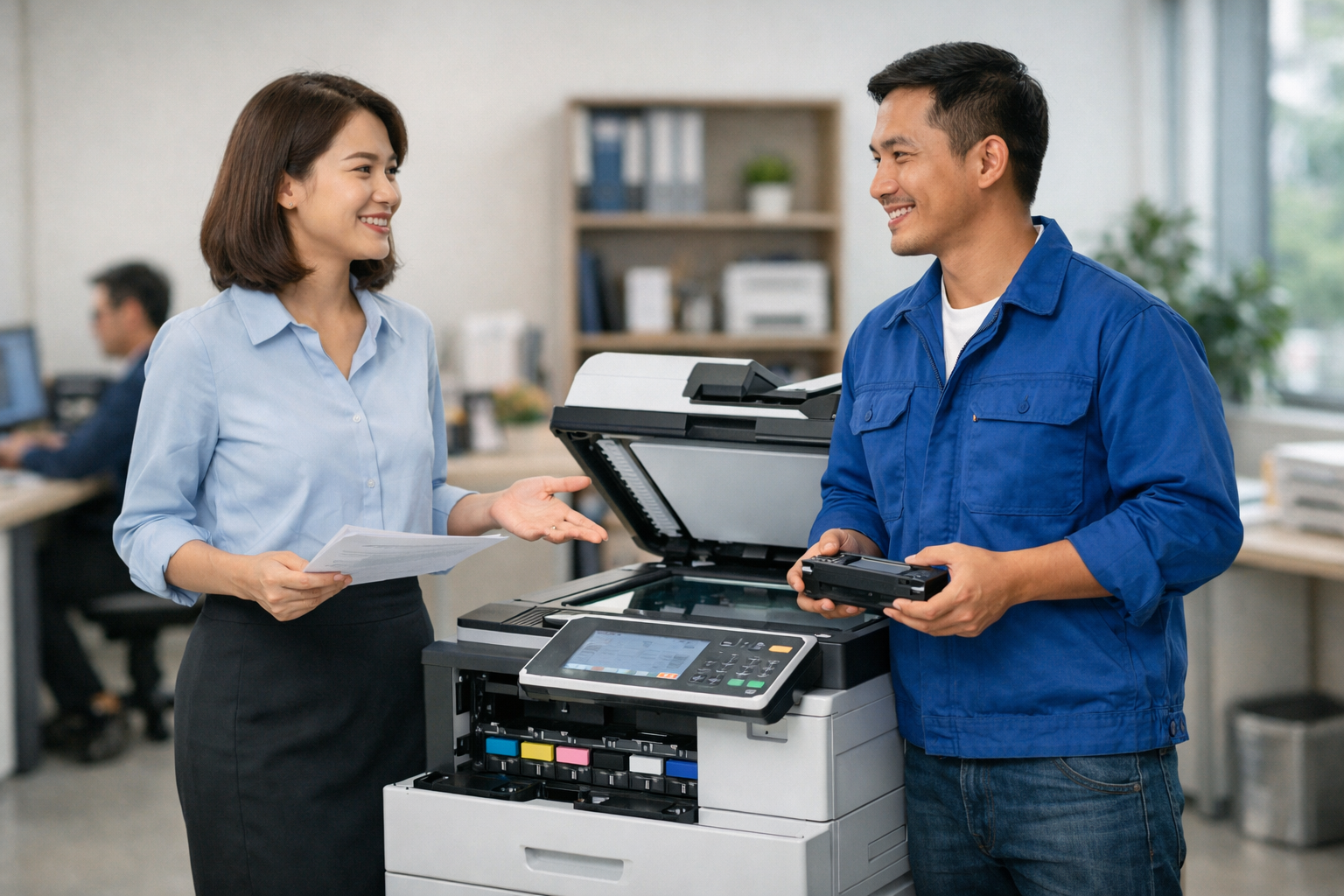 Thuê Máy Photocopy Tân Hà - Dịch Vụ Uy Tín, Giá Cả Hợp Lý