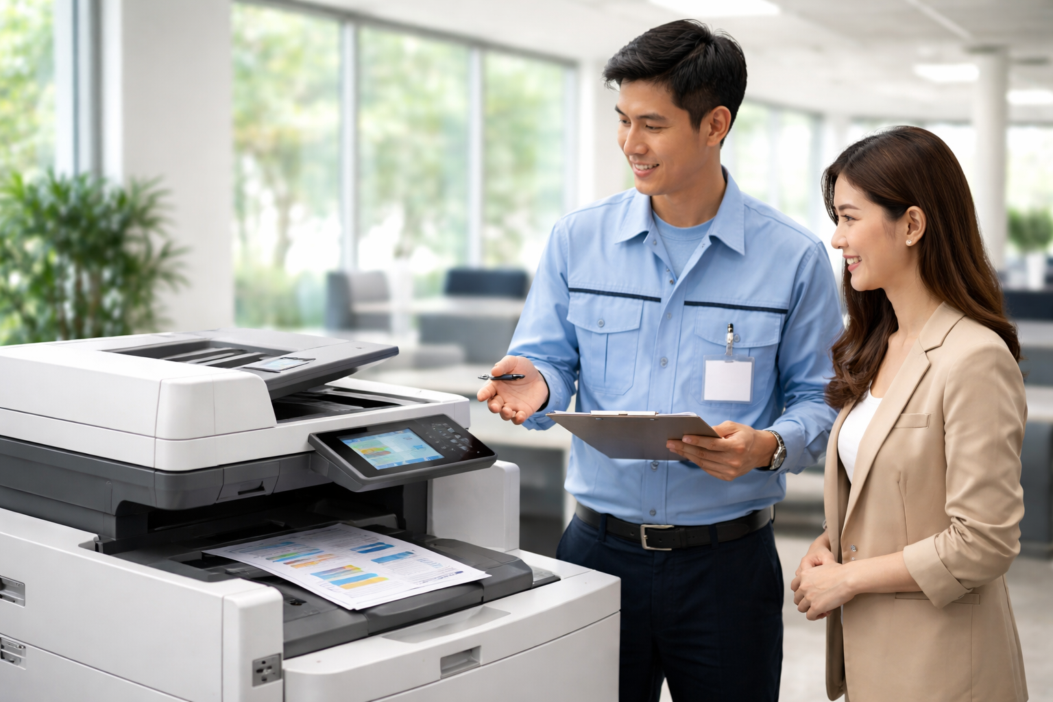 Thuê máy photocopy Nam Ban Lâm Hà uy tín, chất lượng, giá tốt