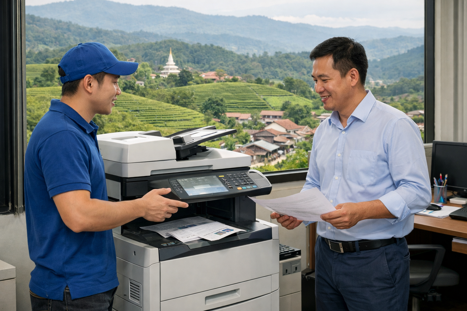 Kinh nghiệm thuê máy photocopy Nam Ban Lâm Hà giá tốt và hiệu quả