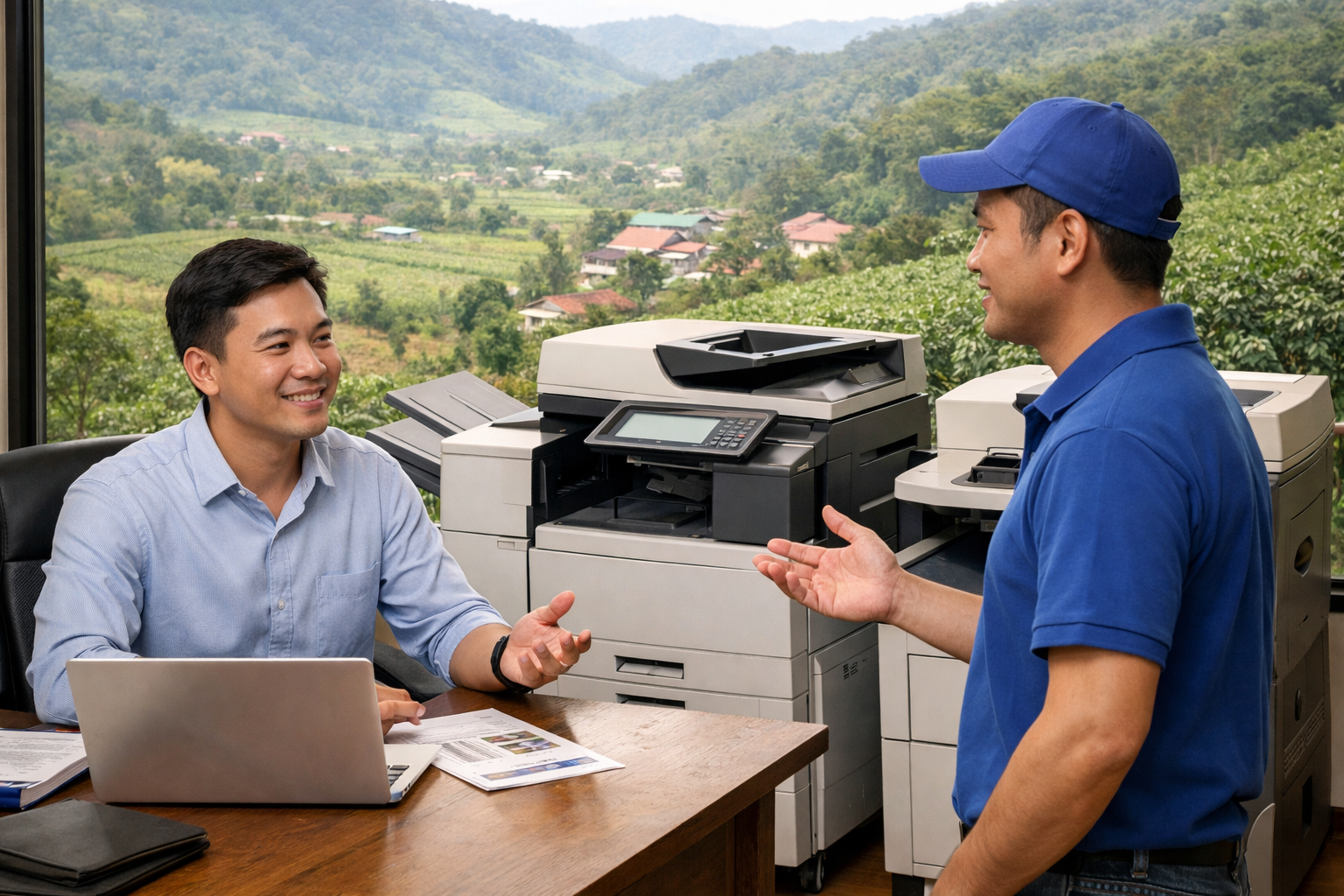 Địa chỉ thuê máy photocopy Nam Ban Lâm Hà giá rẻ và uy tín