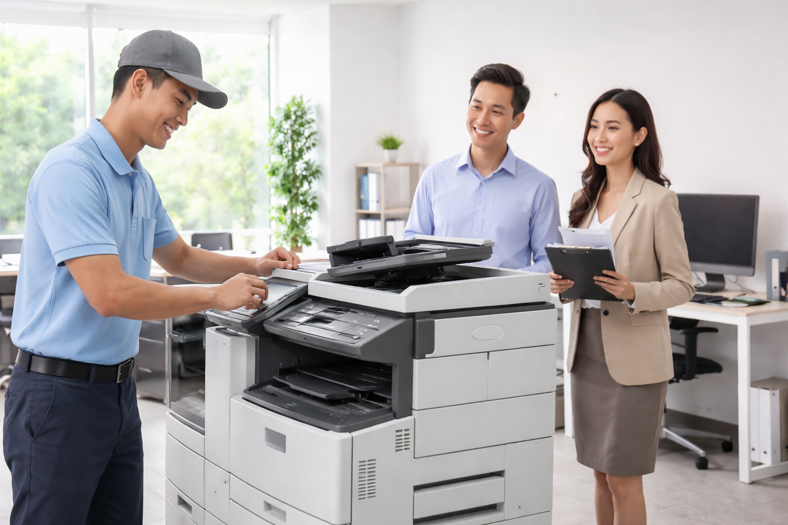 Thuê máy photocopy Phú Sơn Lâm Hà giá tốt, chất lượng dịch vụ tuyệt vời
