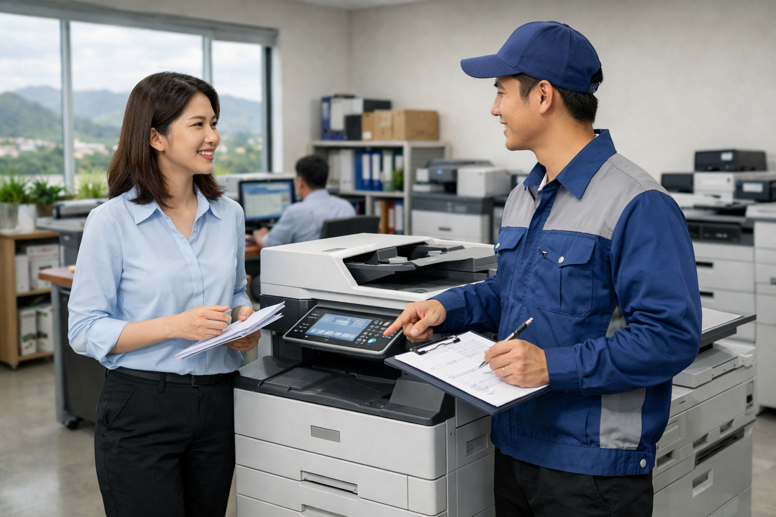 Hướng dẫn thuê máy photocopy Đức Trọng - Quy trình, mẹo tiết kiệm