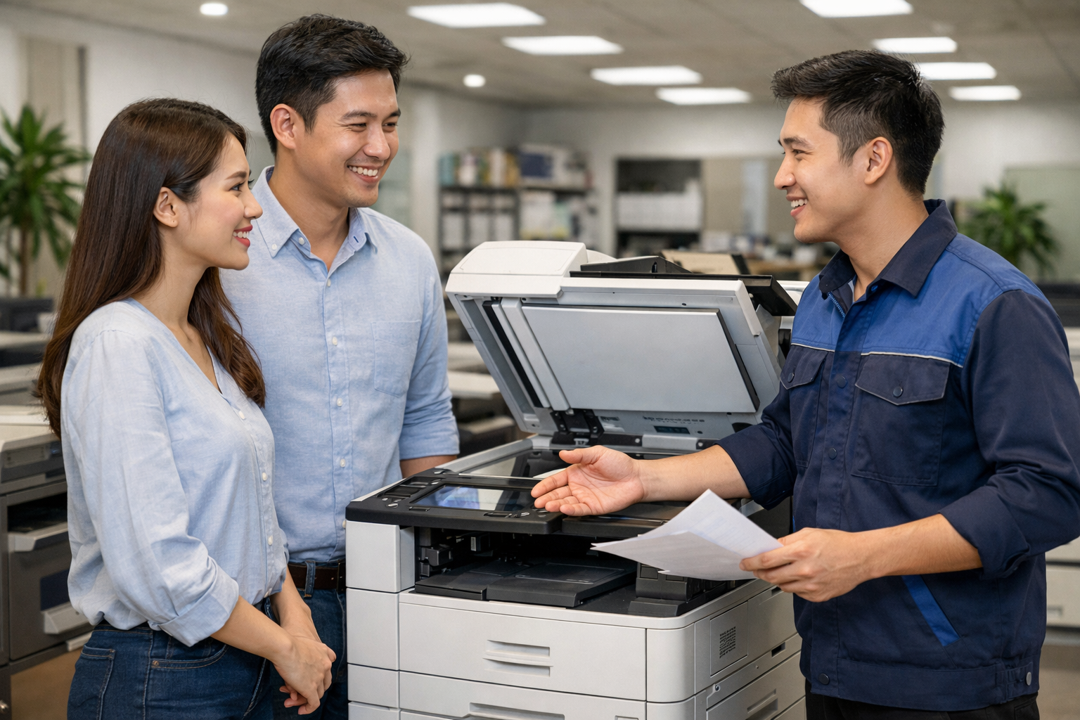 Địa Chỉ Thuê Máy Photocopy Hiệp Thạnh Uy Tín, Chất Lượng