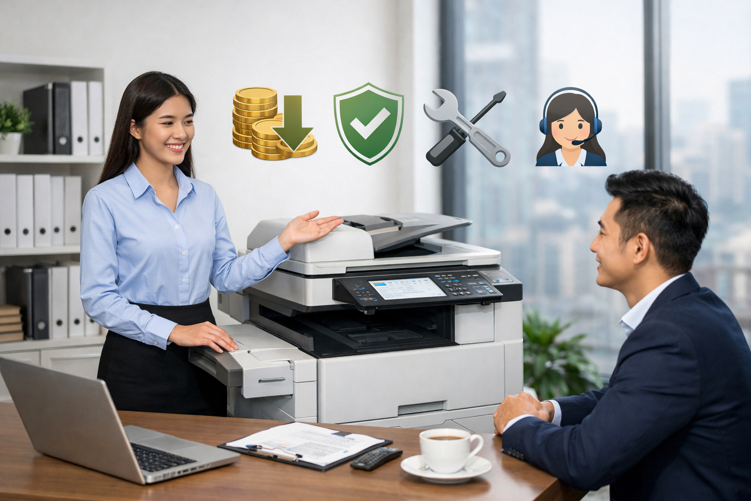 So sánh thuê máy photocopy Hiệp Thạnh: Lợi ích và lưu ý quan trọng