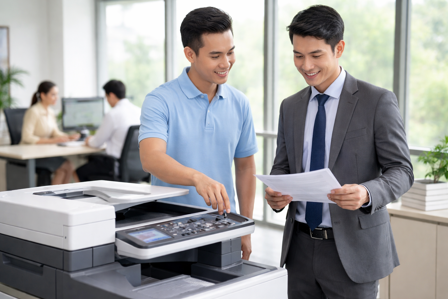Thuê Máy Photocopy Hiệp Thạnh: Giải Pháp Tiết Kiệm Cho Doanh Nghiệp