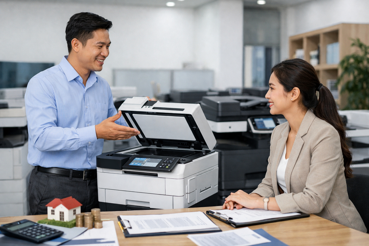Cách chọn thuê máy photocopy Hiệp Thạnh chất lượng và tiết kiệm