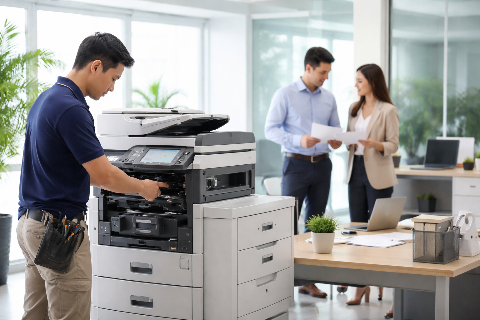 Giá cho thuê máy photocopy Hiệp Thạnh: Bảng giá chi tiết 2026
