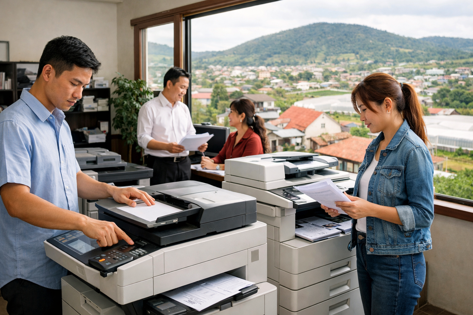 Địa Chỉ Thuê Máy Photocopy D’Ran Uy Tín, Giá Tốt