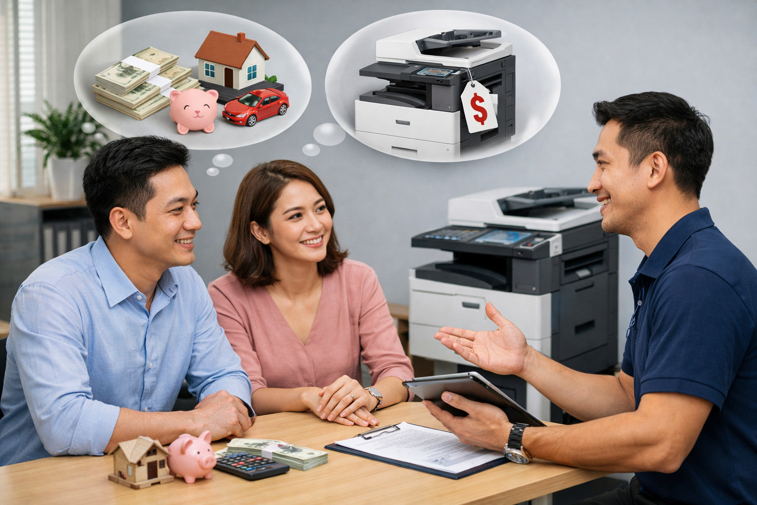 Mẹo thuê máy photocopy D’Ran tiết kiệm: Kinh nghiệm thực tế để không “đốt tiền” mỗi tháng