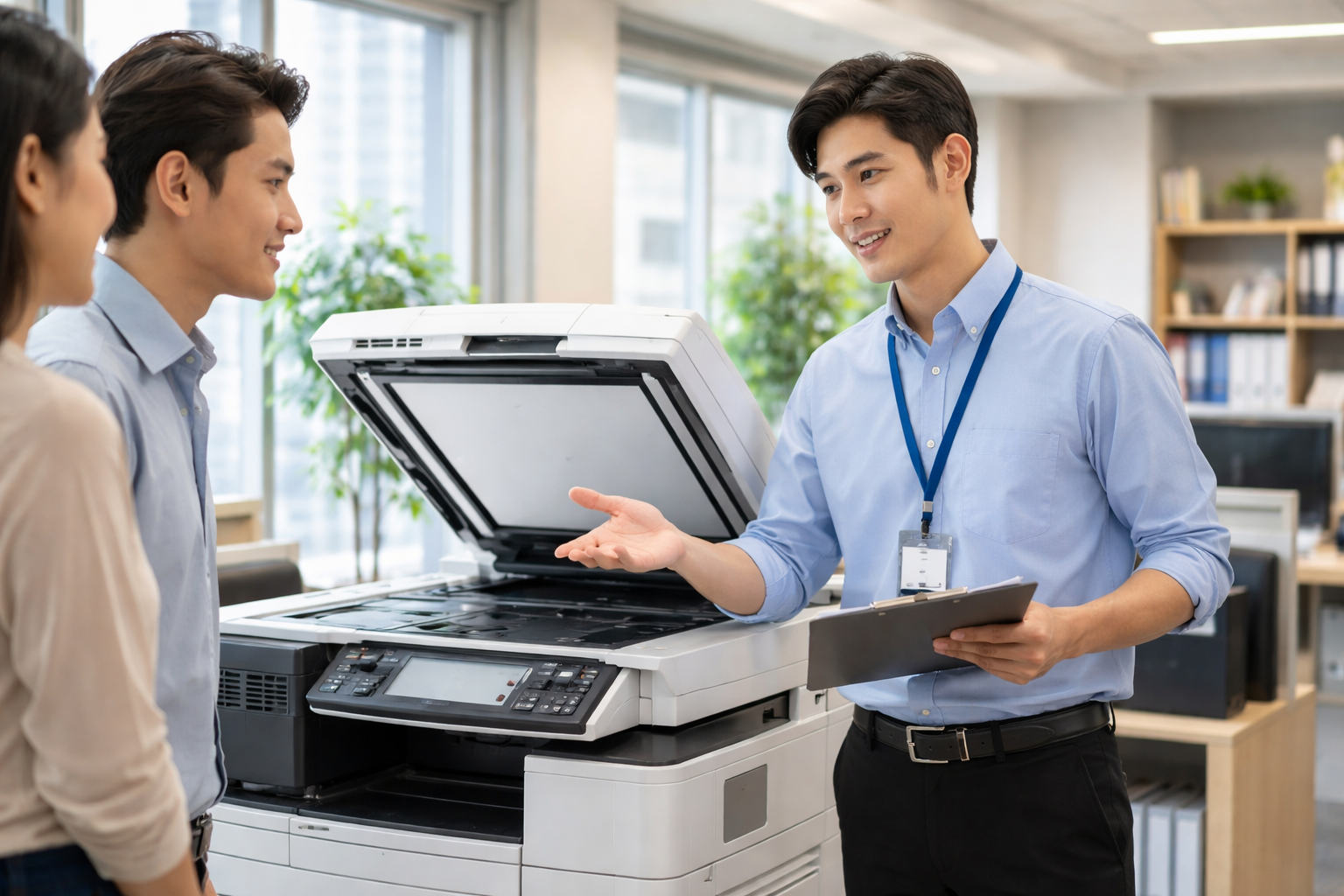 Cho thuê máy photocopy là gì? Lợi ích, chi phí và kinh nghiệm thuê hiệu quả cho doanh nghiệp
