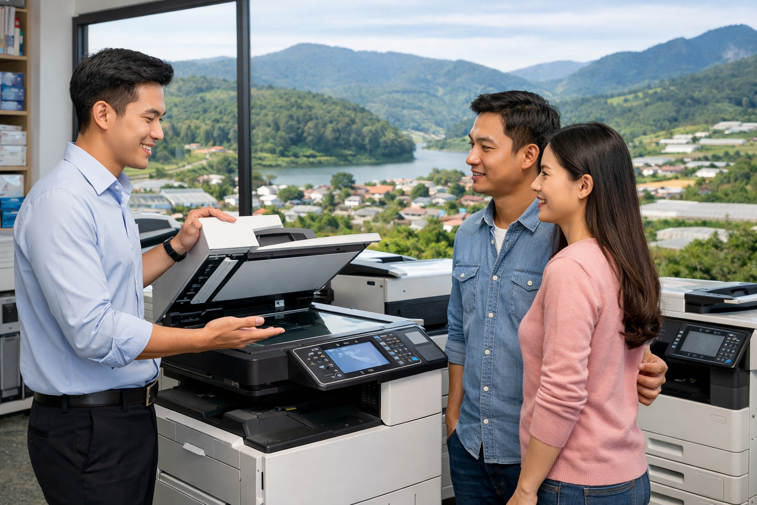 Cách chọn thuê máy photocopy D’Ran Lâm Đồng – Lựa chọn tối ưu cho công việc