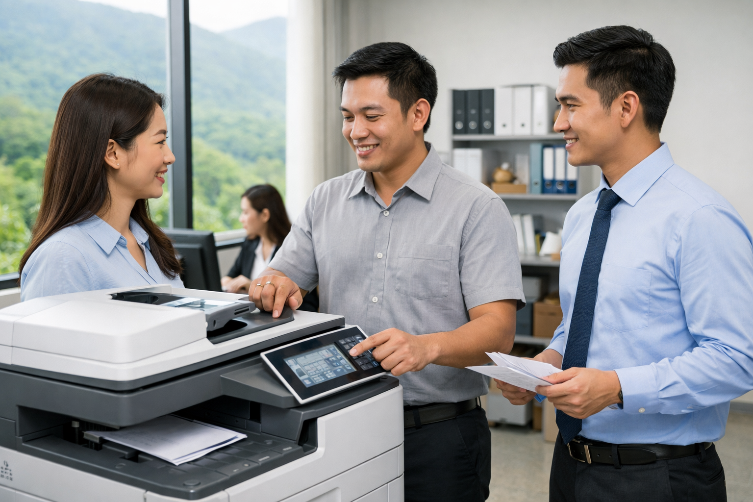Thuê máy photocopy Quảng Lập uy tín - Dịch vụ chất lượng, giá tốt