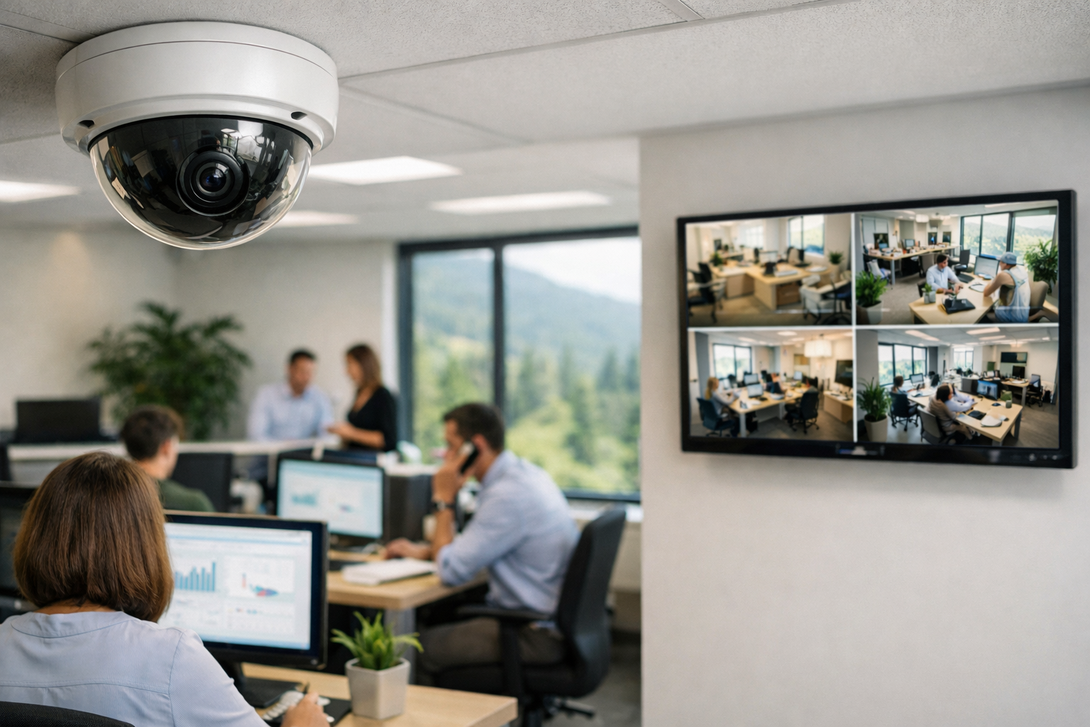 Lắp camera giám sát văn phòng tại Lâm Đồng: giải pháp an ninh và quản trị vận hành hiệu quả