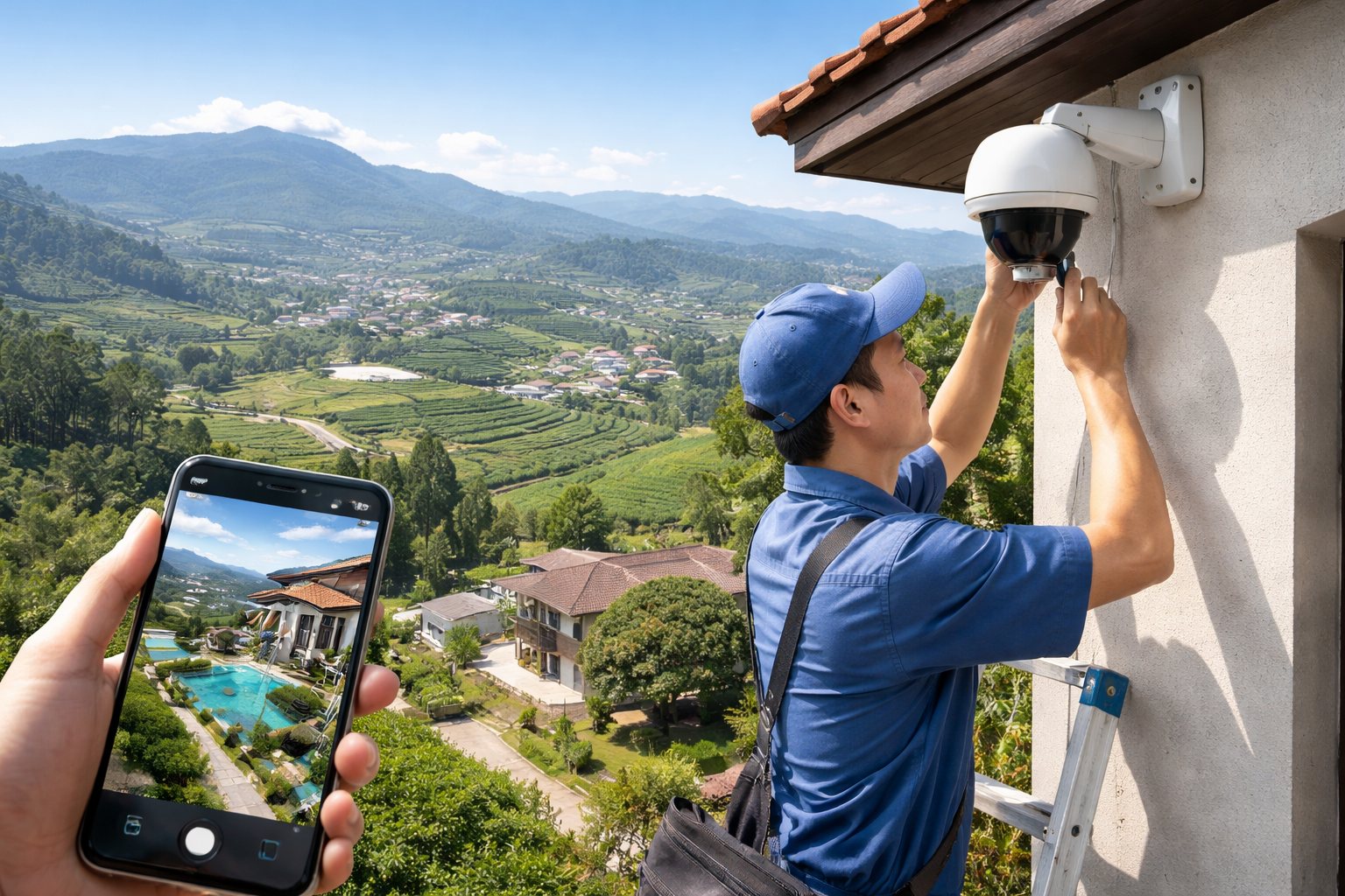 Lắp camera giám sát từ xa tại Lâm Đồng: Giải pháp an ninh hiện đại cho gia đình và doanh nghiệp