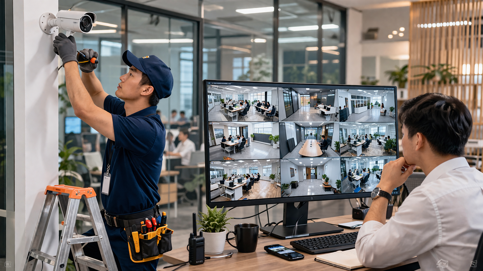 Camera Giám Sát Văn Phòng: 5 Lợi Ích Doanh Nghiệp Không Thể Bỏ Qua