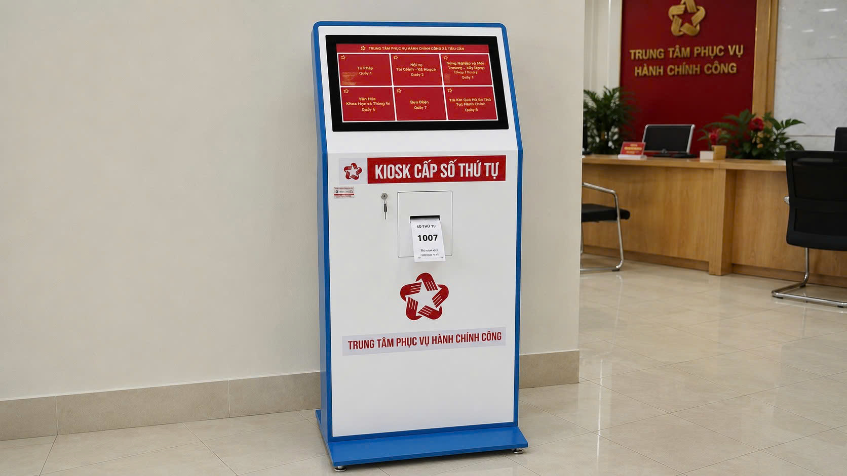 Hệ Thống Kiosk Lấy Số Tự Động Giúp Giảm Thời Gian Chờ Đợi